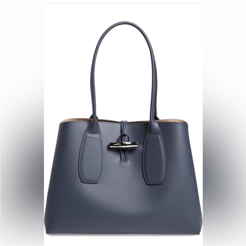 LONGCHAMP Roseau Large Leather Tote